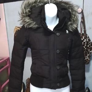 NWOT Abercrombie and Fitch puffer jacket